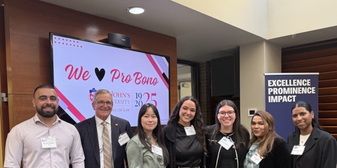 VMM Attorneys Participate in St. John's & ABA's Pro Bono Working Lunch Photo