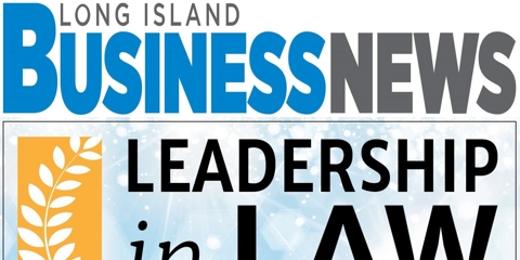 Partners Bernard Vishnick and Joseph Milizio Recognized With Long Island Business News’ Leadership in Law Award