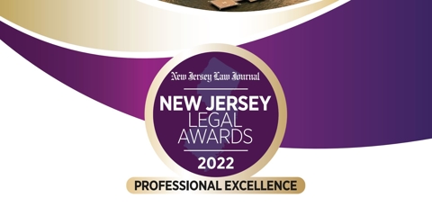 Partner Morris Sabbagh Receives New Jersey Law Journal Professional Excellence Award