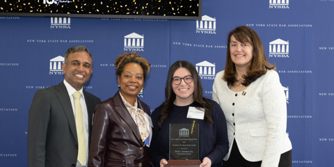 VMM Attorney Helen Tuckman Honored with NYSBA President’s Pro Bono Service Award Photo