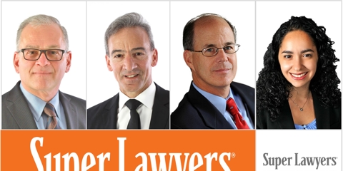 Four VMM Attorneys Reselected to Super Lawyers List