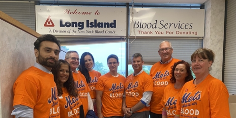VMM Team Donates Blood at New York Blood Center