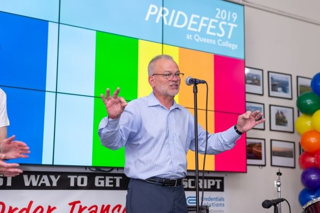 Speaker at Pridefest 