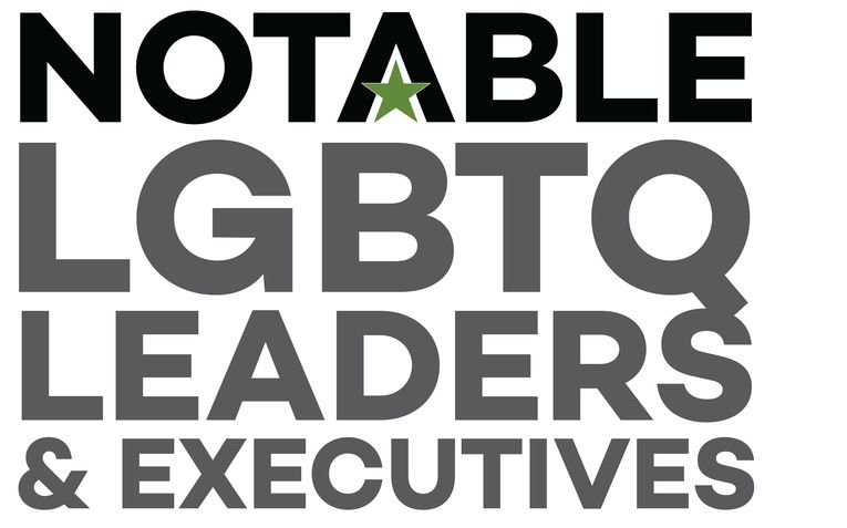  Notable LGBTQ Leaders Logo