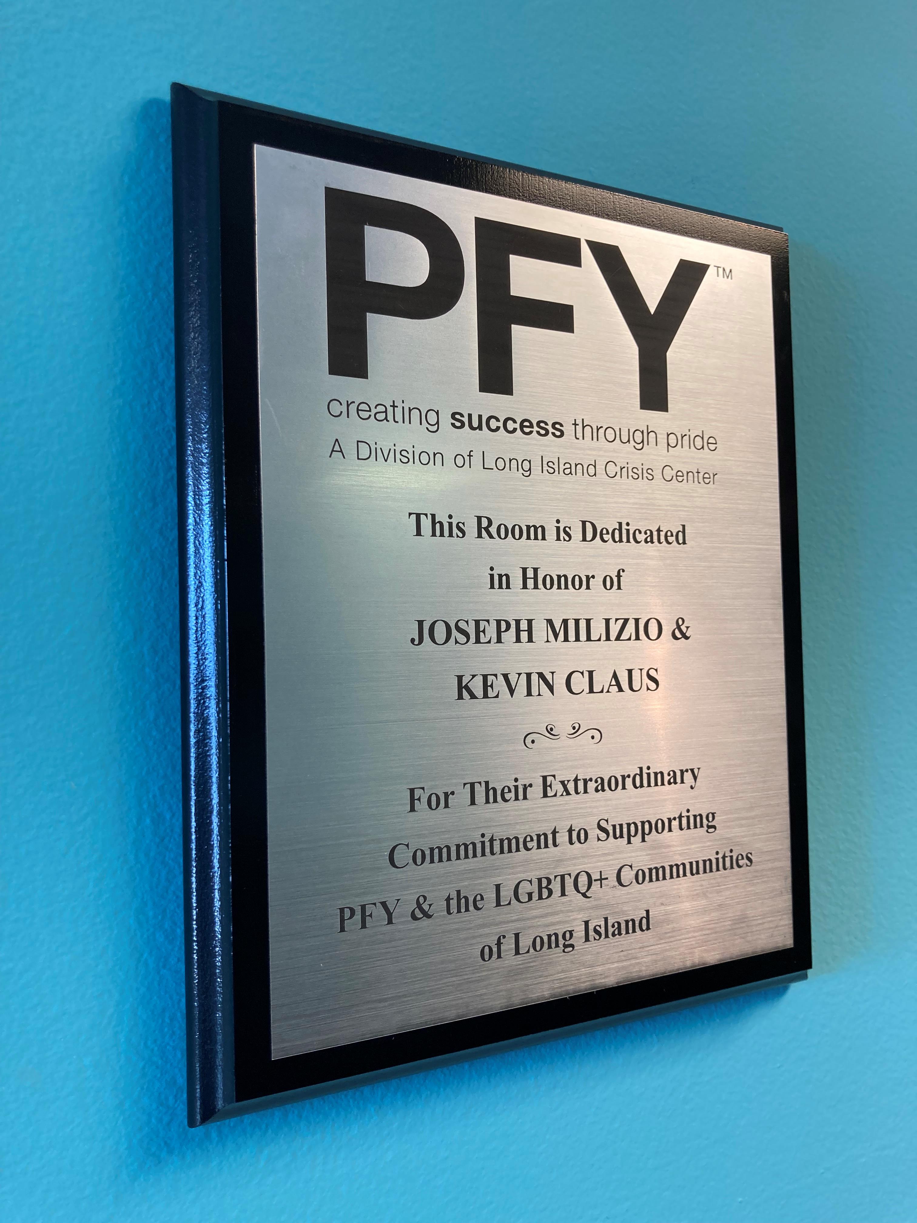 PYF Plaque 