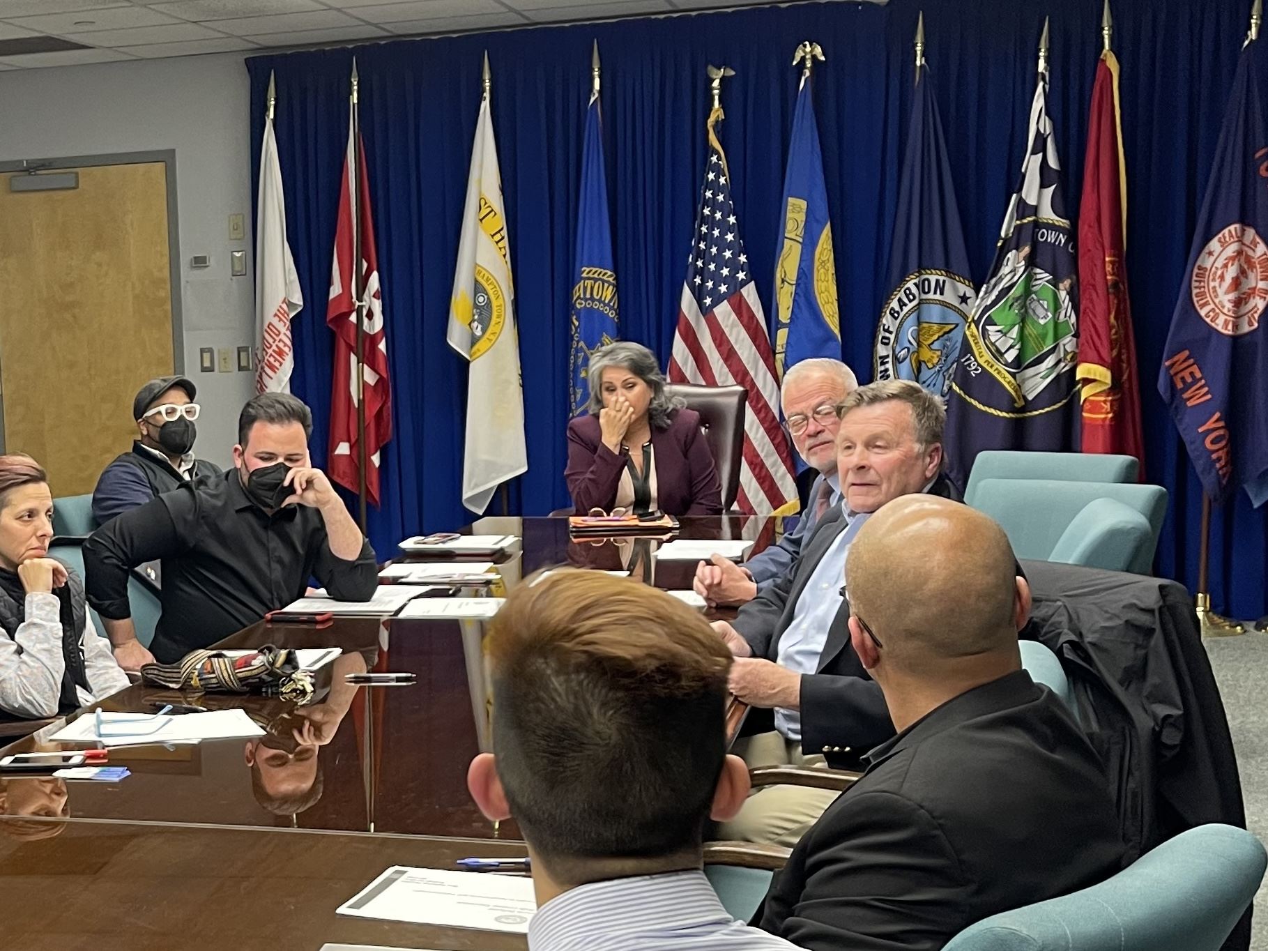 Group of People At a Table