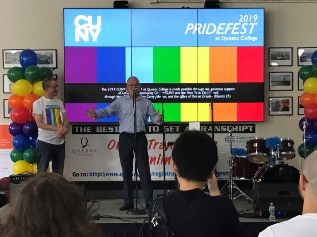 Speaker at Pridefest