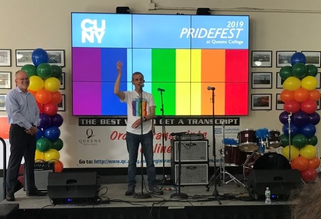 Speaker at Pridefest