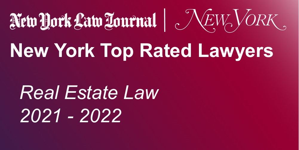 NYLJ-Real Estate Law 2021-2022