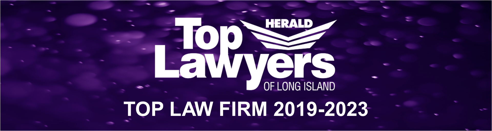 Top Law Firm 2019-2023 Banner