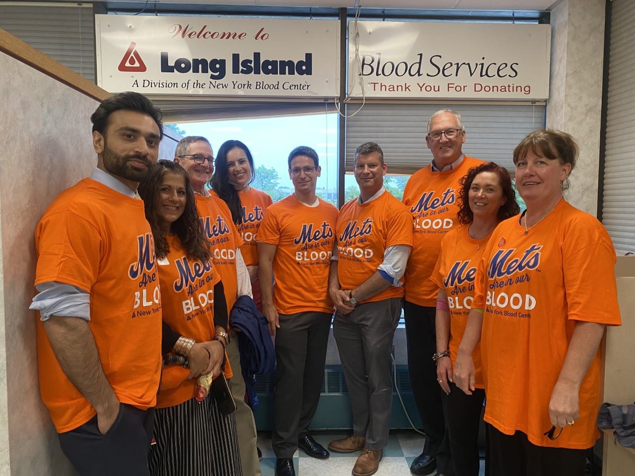 VMM Team Donating At New York Blood Center