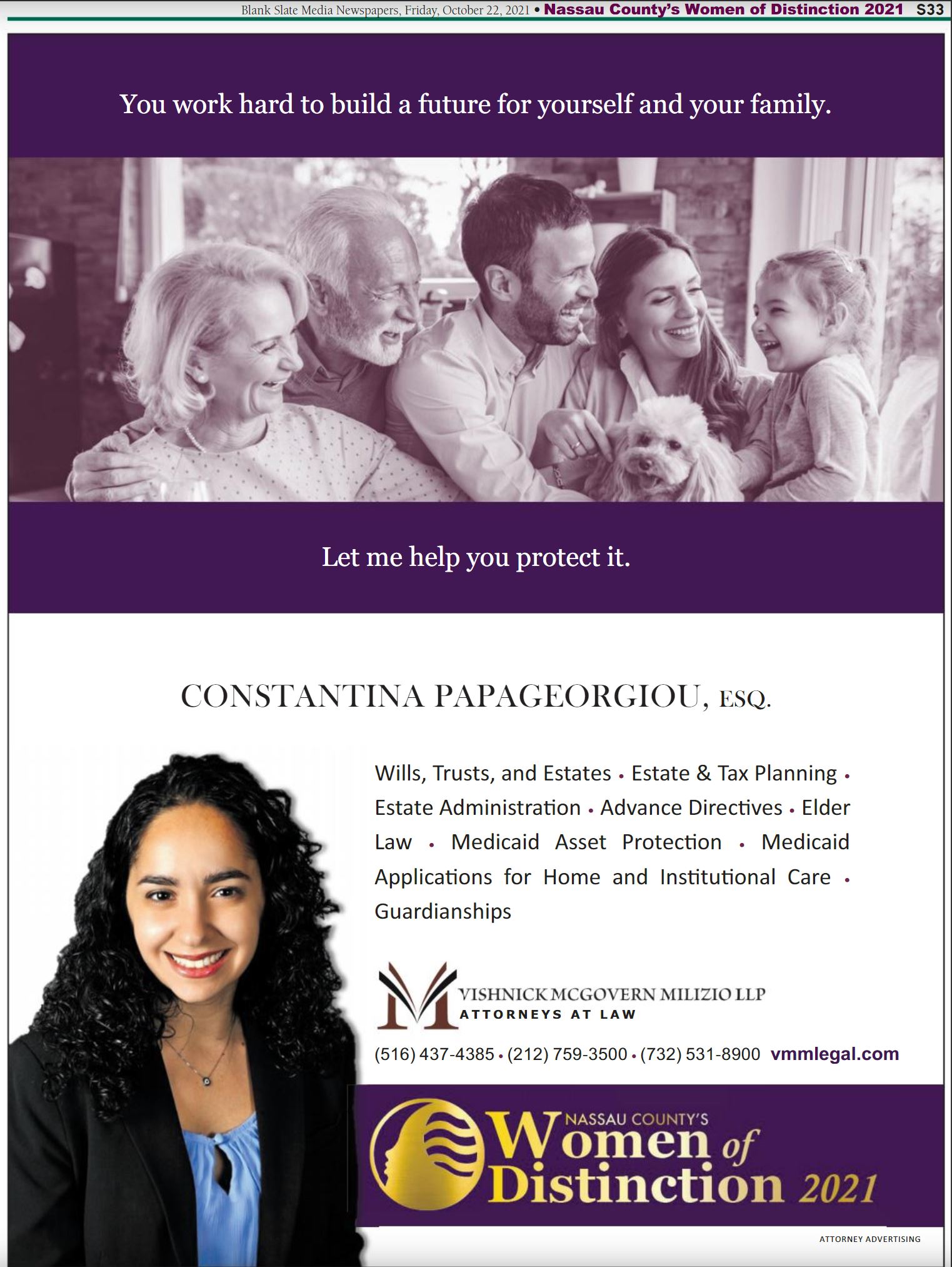 Women Of Distinction Constantina P.