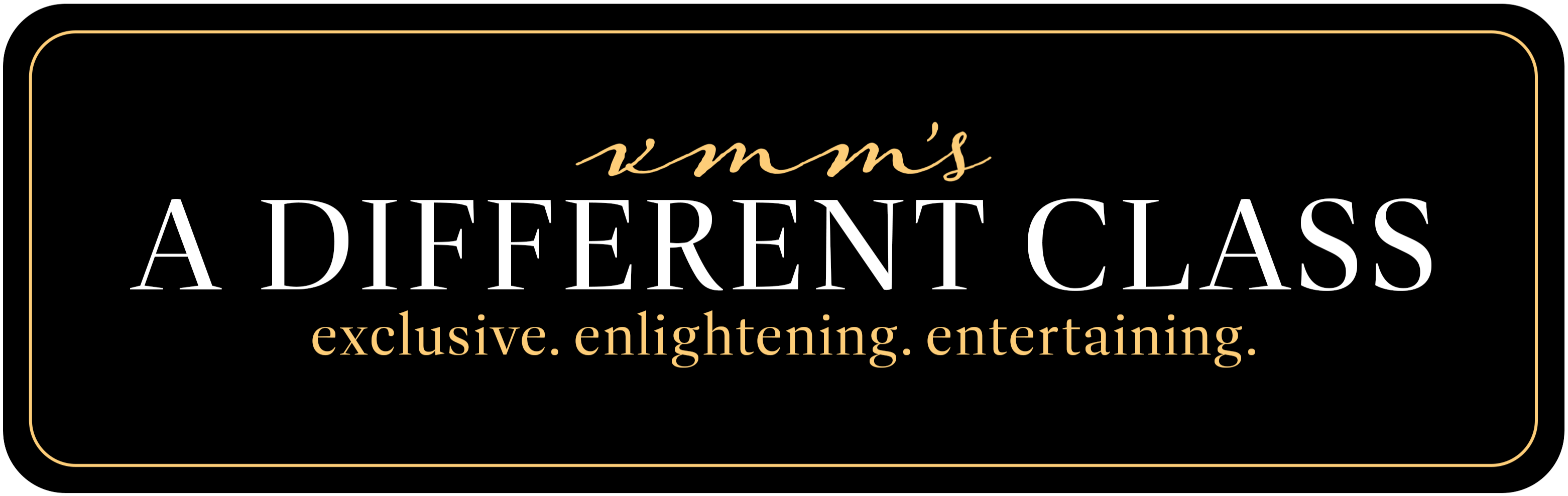 Announcing VMM's "A Different Class" Event Series!