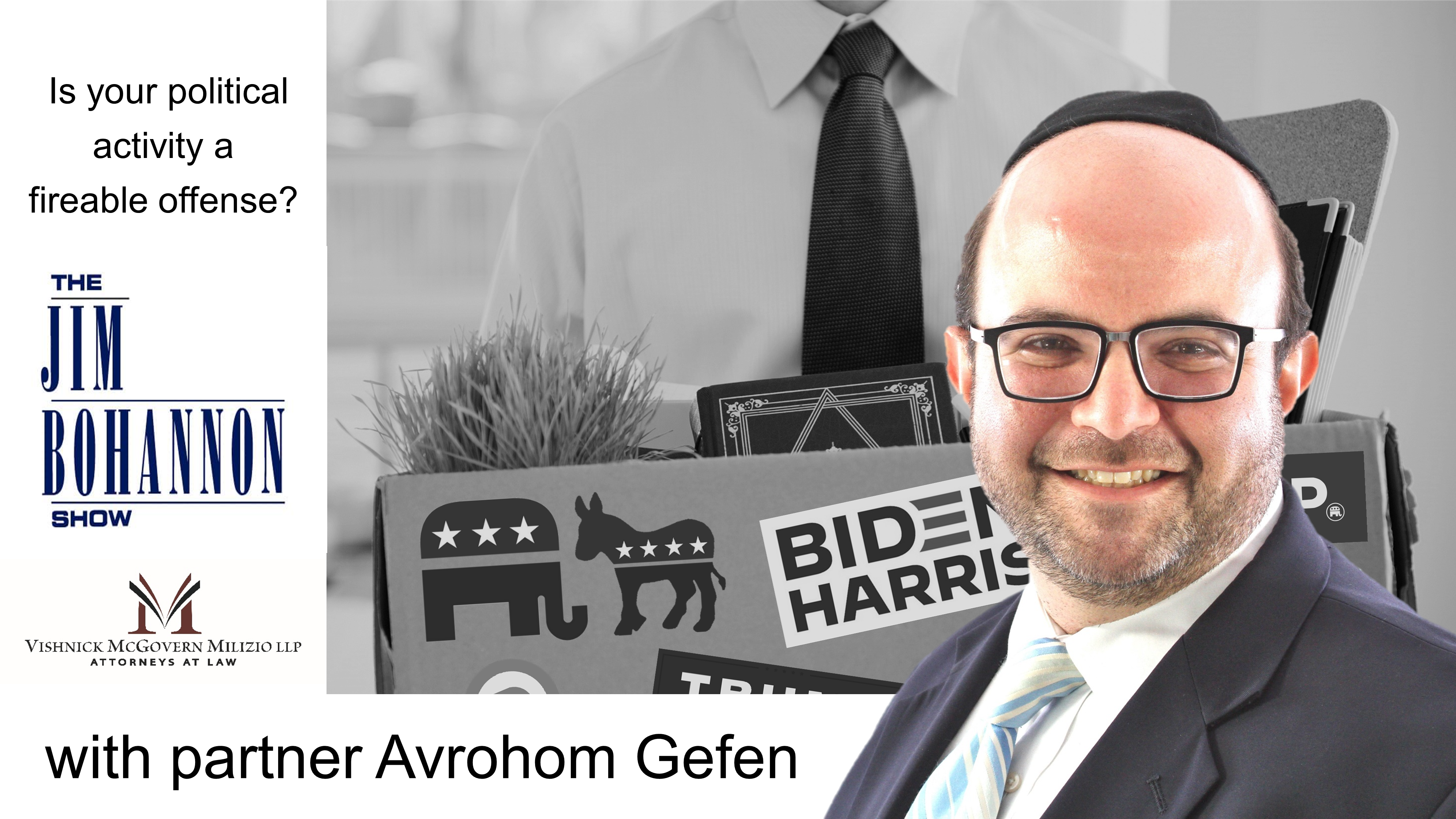 Is Your Political Activity a Fireable Offense? VMM on the Jim Bohannon Show (AUDIO)