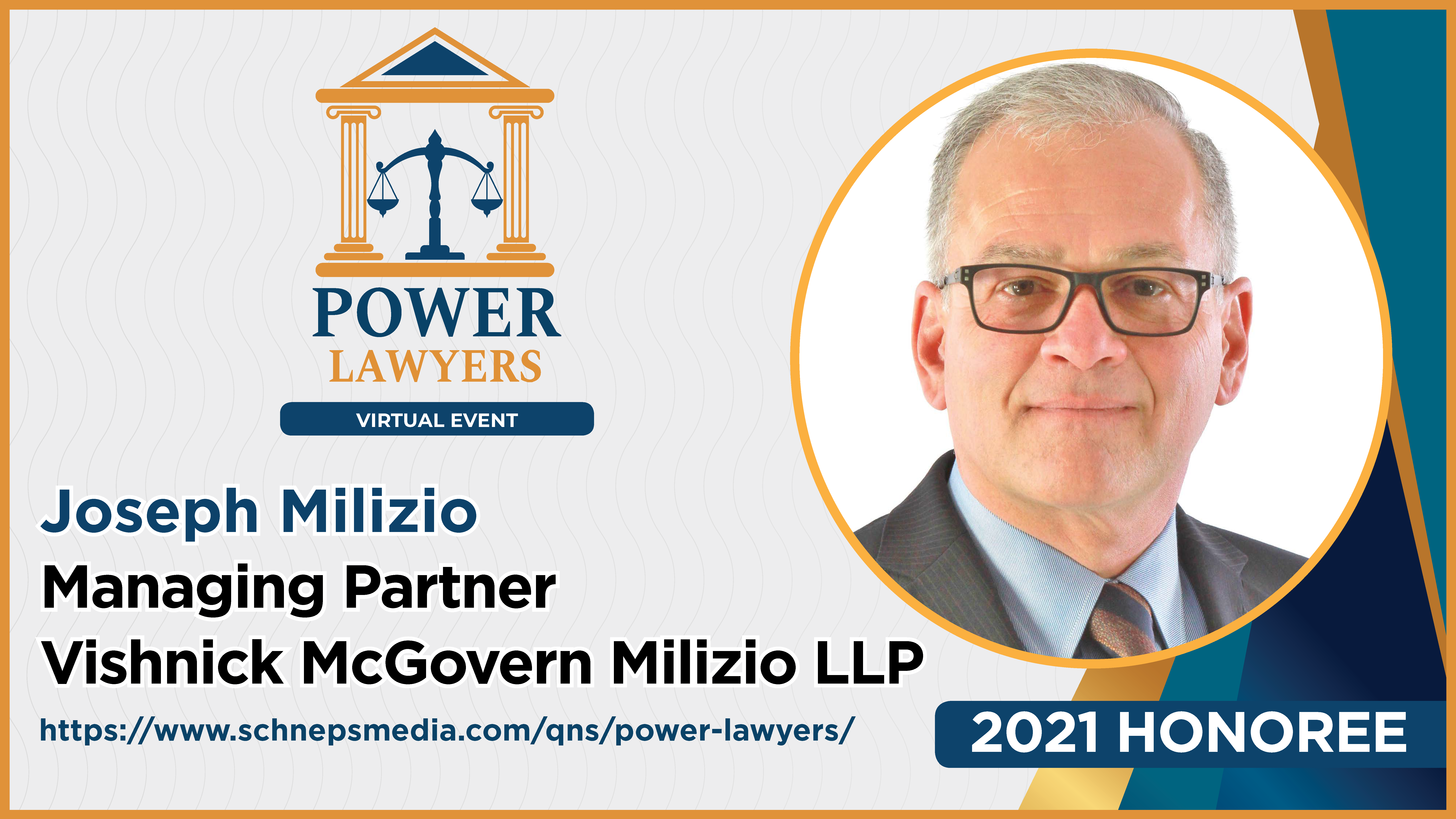 Partner Joseph Milizio Named 2021 Power Lawyer