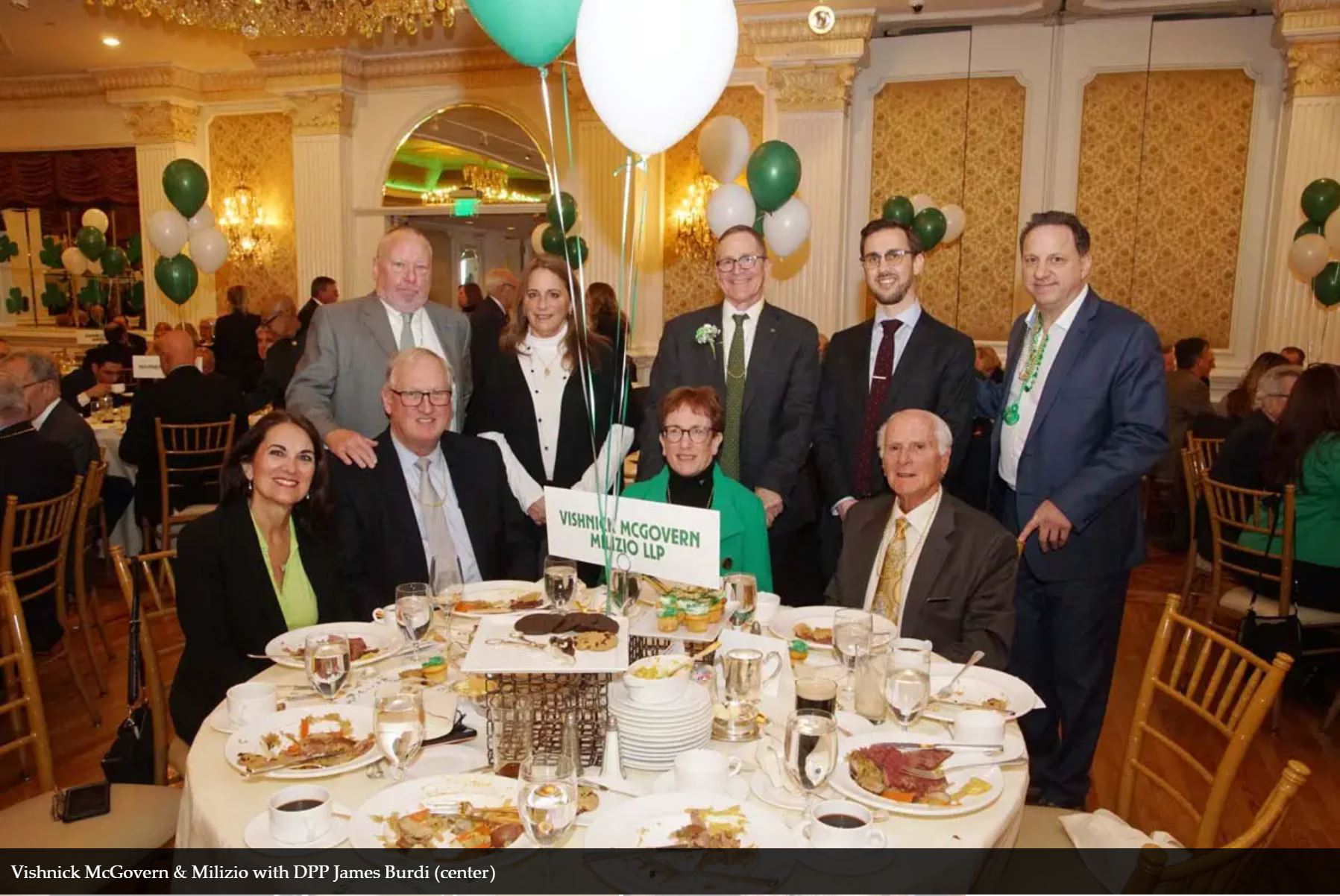 VMM Team Attends the Garden City Kiwanis Saint Patrick’s Benefit Luncheon