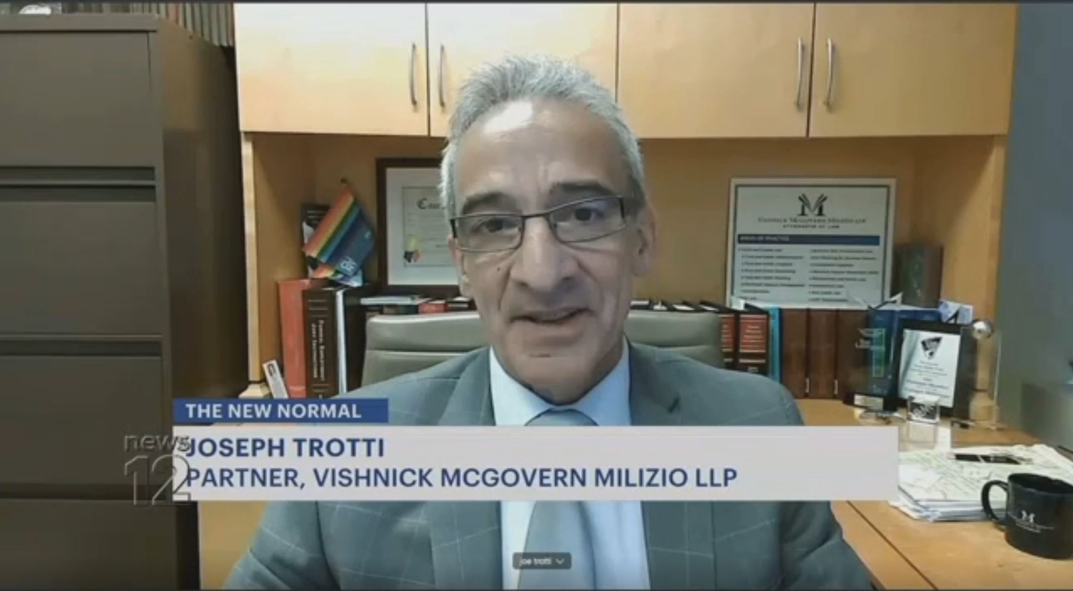 Partner Joseph Trotti Discusses on News 12 Schools Reopening and What Families Need to Know