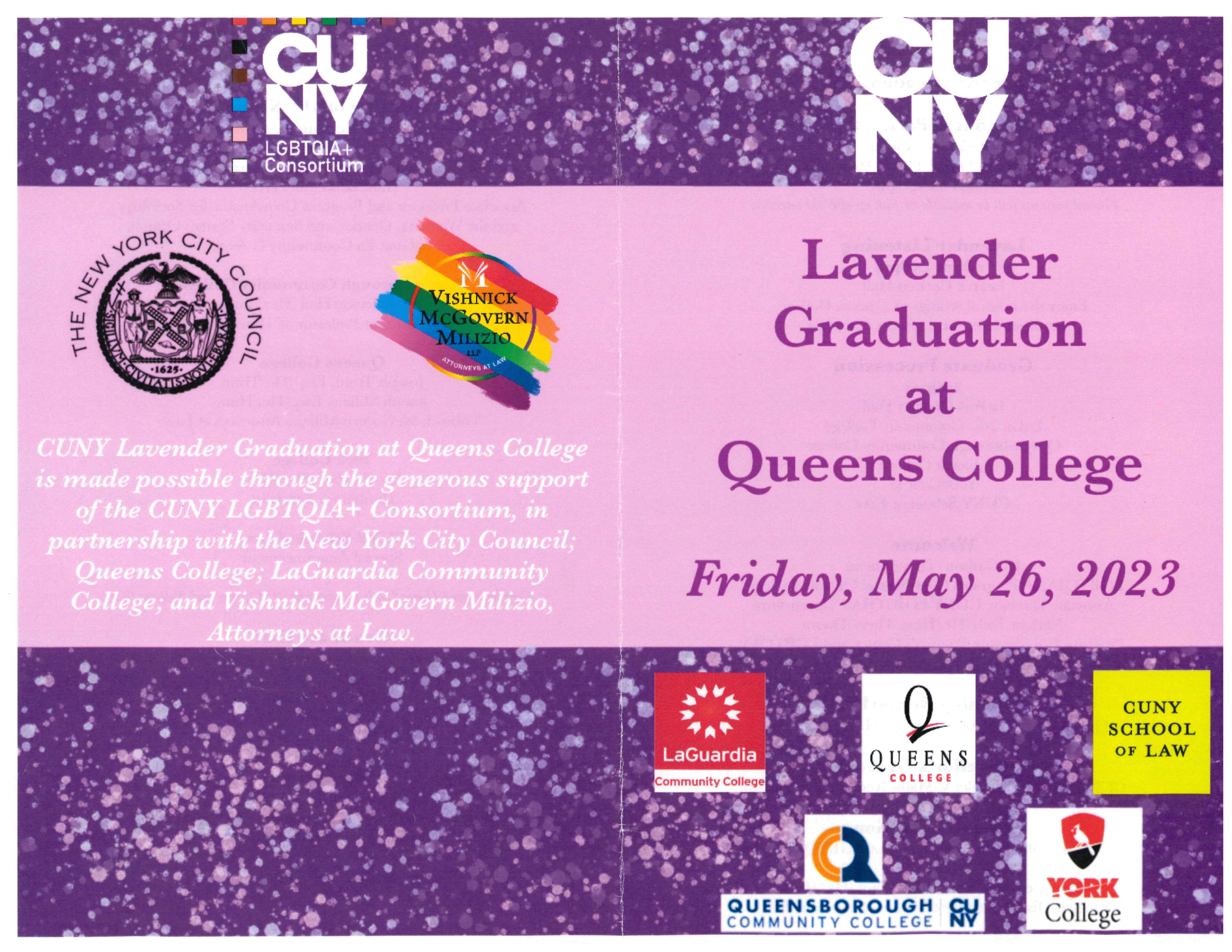 Lavender Graduation 